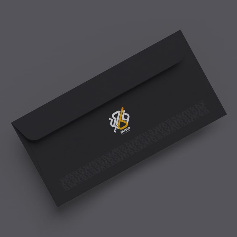 الهوية البصرية 13 الظرف