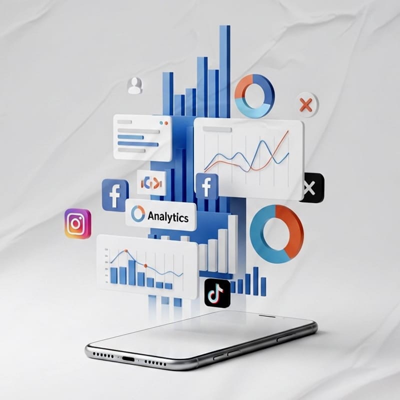 تحليل حسابات المنصات الاجتماعية copy 1