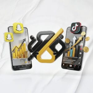 اعلانات سناب شات وتيكتوك