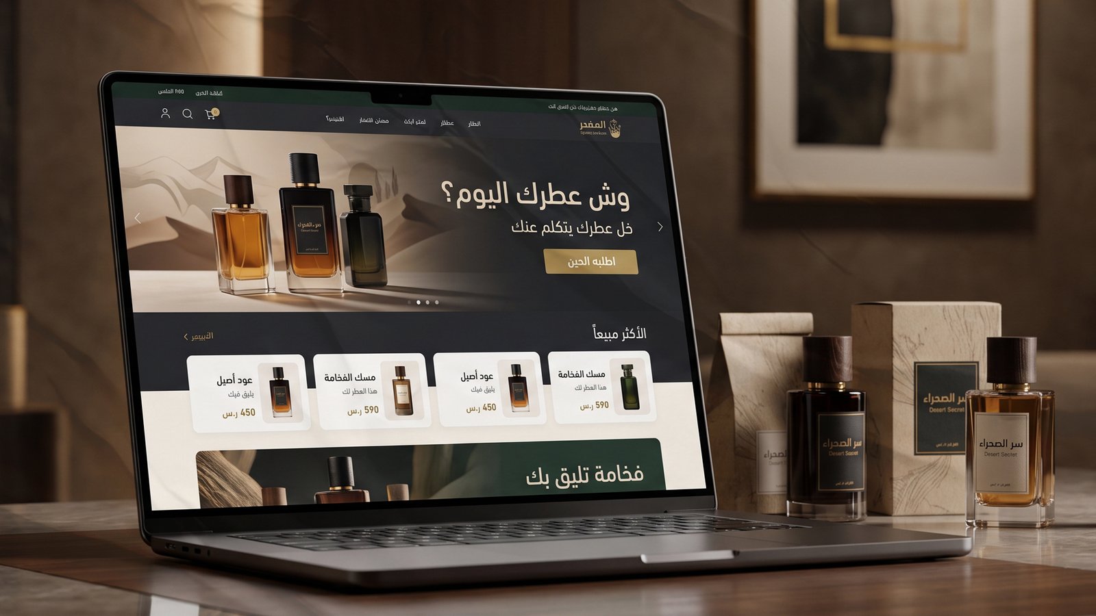 أهمية اللهجة السعودية في واجهات المتاجر الإلكترونية: جسر الثقة 1 صورة الغلاف تصميم احترافي يدمج بين واجهة متجر إلكتروني حديثة وتعبيرات نصية بلهجة محلية قريبة لقلب المستهلك، مع مؤشرات بيع تصاعدية